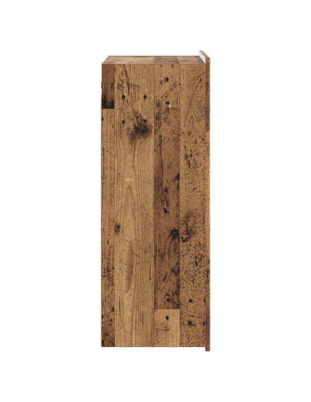 Mobiletto a muro Legno antico 66 x 34,5 x 92 cm