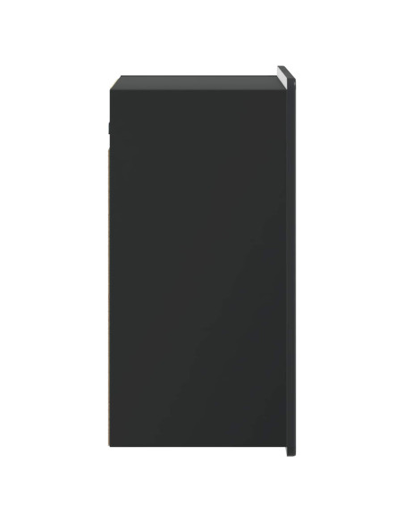 Mobiletto a muro Nero 59 x 31 x 64 cm Legno ingegnerizzato