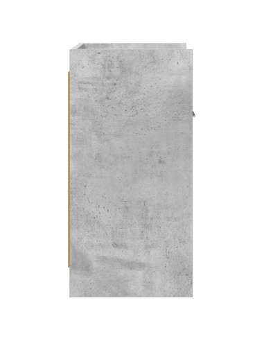 Comodini Grigio Cemento 40 x 30 x 60 cm Legno ingegnerizzato