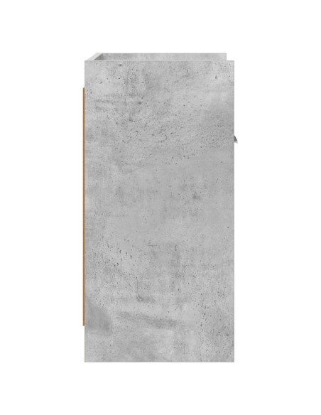 Comodini Grigio Cemento 40 x 30 x 60 cm Legno ingegnerizzato