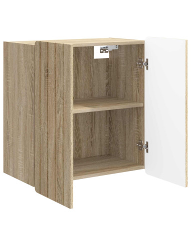 Mobiletto a muro Rovere Sonoma 59 x 31 x 64 cm