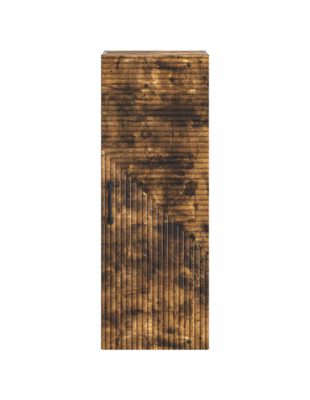 Mobiletto a muro Rovere Fumo 33 x 34,5 x 90 cm