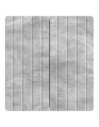 Mobiletto a muro Grigio Cemento 59 x 31 x 64 cm