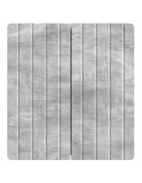 Mobiletto a muro Grigio Cemento 59 x 31 x 64 cm