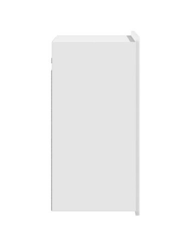 Mobiletto a muro Bianco Lucido 59 x 31 x 64 cm