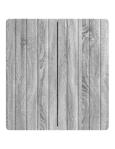 Mobiletto a muro Sonoma grigio 59 x 31 x 64 cm