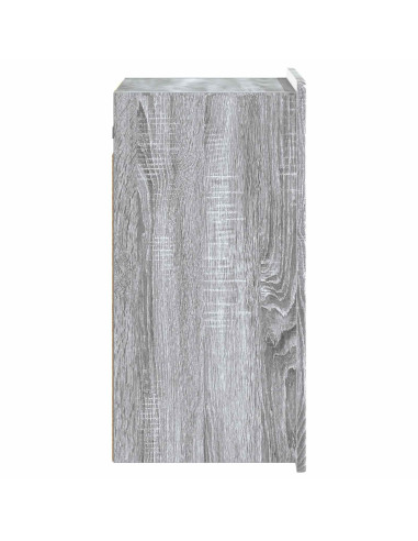 Mobiletto a muro Sonoma grigio 59 x 31 x 64 cm