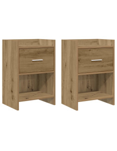 Comodini 2 pcs Rovere Artigianale 40 x 30 x 60 cm