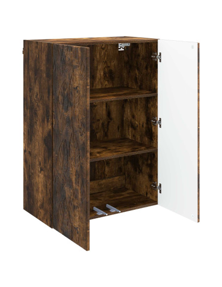 Mobiletto a muro Rovere Fumo 66 x 34,5 x 90 cm