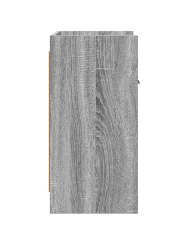 Comodini Sonoma grigio 40 x 30 x 60 cm Legno ingegnerizzato