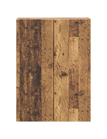 Mobiletto a muro Legno antico 66 x 34,5 x 90 cm