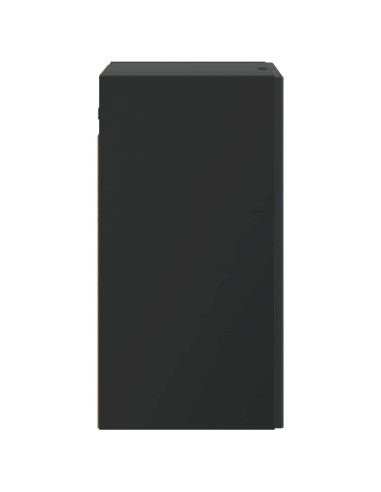 Mobiletto a muro Nero 59 x 31 x 60 cm Legno ingegnerizzato