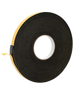 Nastro adesivo in schiuma 10 pcs Nero 20mm x 10m Schiuma CR 2
