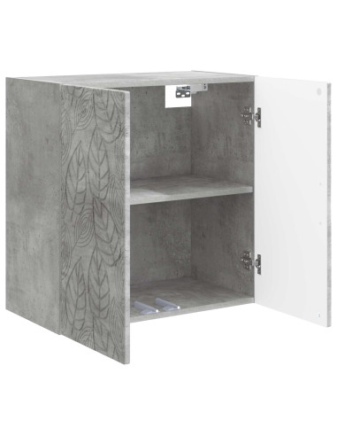 Mobiletto a muro Grigio Cemento 59 x 31 x 60 cm