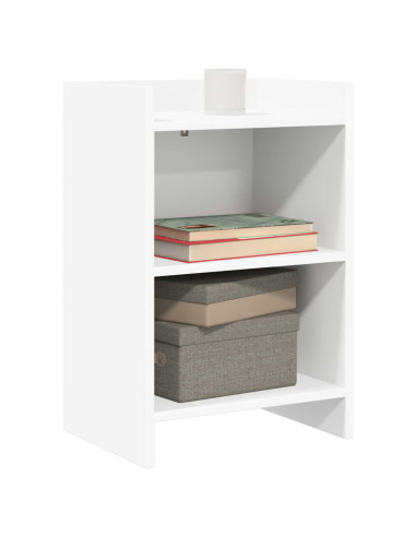 Comodini Bianco 40 x 30 x 60 cm Legno ingegnerizzato
