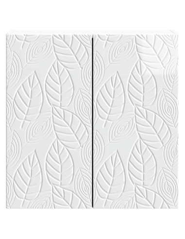 Mobiletto a muro Bianco Lucido 59 x 31 x 60 cm