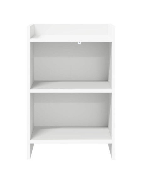 Comodini 2 pcs Bianco 40 x 30 x 60 cm Legno ingegnerizzato