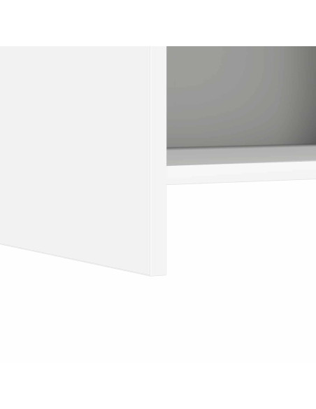 Comodini 2 pcs Bianco 40 x 30 x 60 cm Legno ingegnerizzato