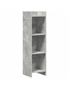Libreria Grigio Concretè 30 x 30 x 111 cm Legno ingegnerizzato