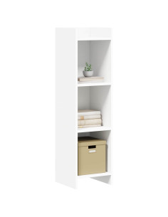 Libreria Bianco 30 x 30 x 111 cm Legno ingegnerizzato 2