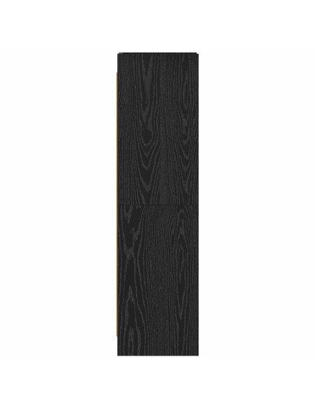 Libreria Rovere Nero 30 x 30 x 111 cm Legno ingegnerizzato
