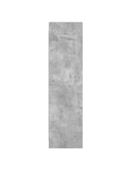 Libreria Grigio Concretè 30 x 30 x 111 cm Legno ingegnerizzato