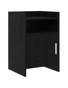 Comodini Rovere Nero 40 x 36 x 60 cm Legno ingegnerizzato