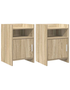 Comodini 2 pcs Rovere Sonoma 40 x 36 x 60 cm