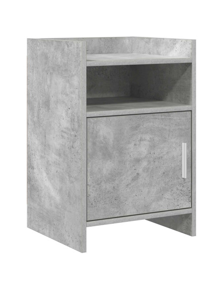 Comodini Grigio Cemento 40 x 36 x 60 cm Legno ingegnerizzato