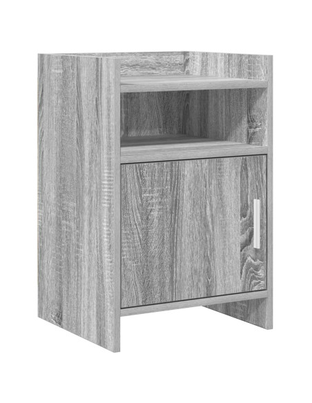 Comodini Sonoma grigio 40 x 36 x 60 cm Legno ingegnerizzato