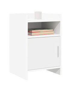 Comodini 2 pcs Bianco 40 x 36 x 60 cm Legno ingegnerizzato 2