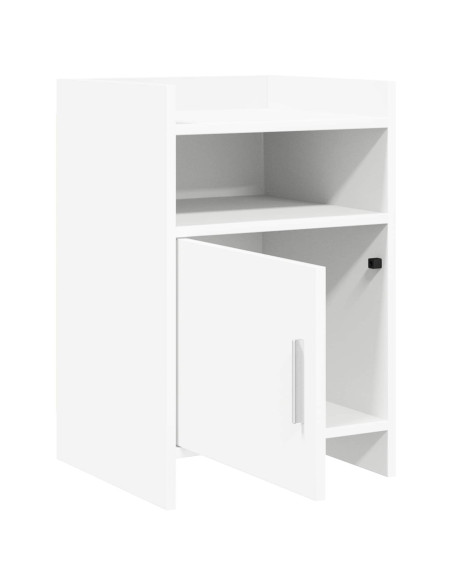 Comodini 2 pcs Bianco 40 x 36 x 60 cm Legno ingegnerizzato