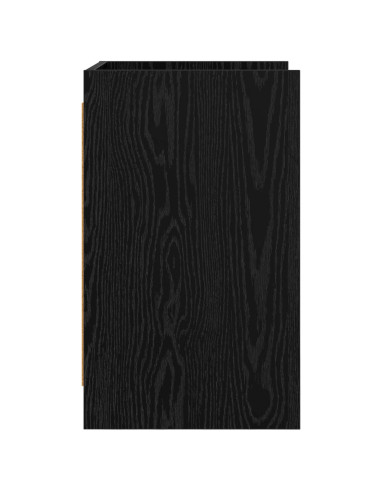 Comodini Rovere Nero 40 x 36 x 60 cm Legno ingegnerizzato