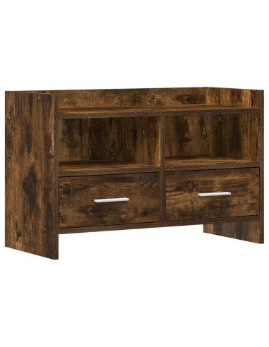 Mobile TV 71,5 x 33 x 47 cm Rovere Fumo Legno ingegnerizzato