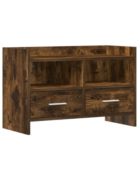 Mobile TV 71,5 x 33 x 47 cm Rovere Fumo Legno ingegnerizzato