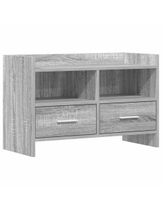 Mobile TV 71,5 x 33 x 47 cm Sonoma grigio Legno ingegnerizzato