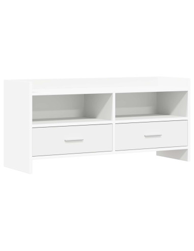 Mobile TV 100 x 33 x 47 cm Bianco Legno ingegnerizzato
