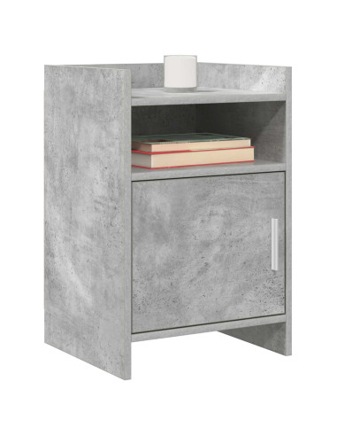 Comodini 2 pcs Grigio Cemento 40 x 36 x 60 cm