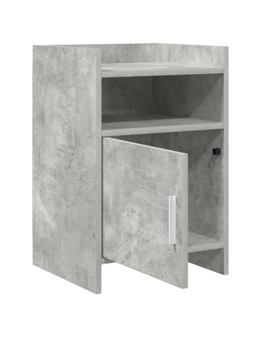 Comodini 2 pcs Grigio Cemento 40 x 36 x 60 cm