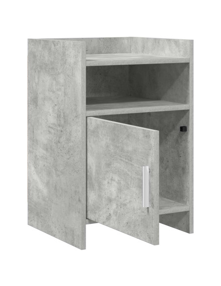 Comodini 2 pcs Grigio Cemento 40 x 36 x 60 cm