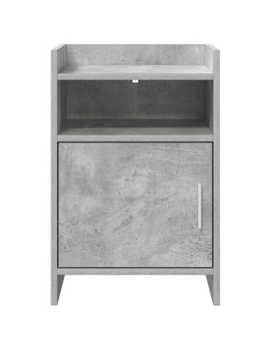 Comodini 2 pcs Grigio Cemento 40 x 36 x 60 cm