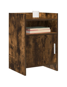 Comodini Rovere Fumo 40 x 36 x 60 cm Legno ingegnerizzato 2