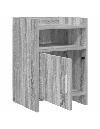 Comodini 2 pcs Sonoma grigio 40 x 36 x 60 cm