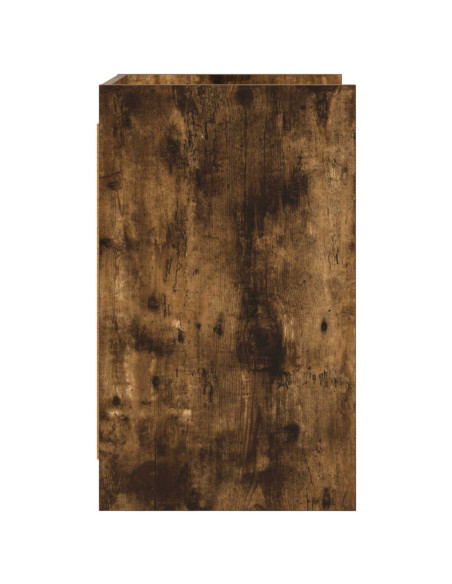 Comodini Rovere Fumo 40 x 36 x 60 cm Legno ingegnerizzato