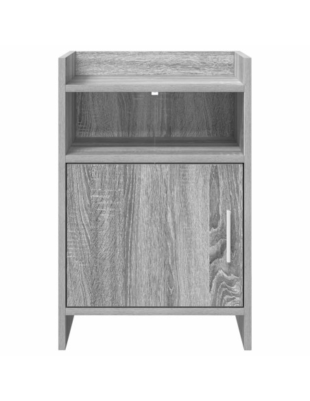Comodini 2 pcs Sonoma grigio 40 x 36 x 60 cm