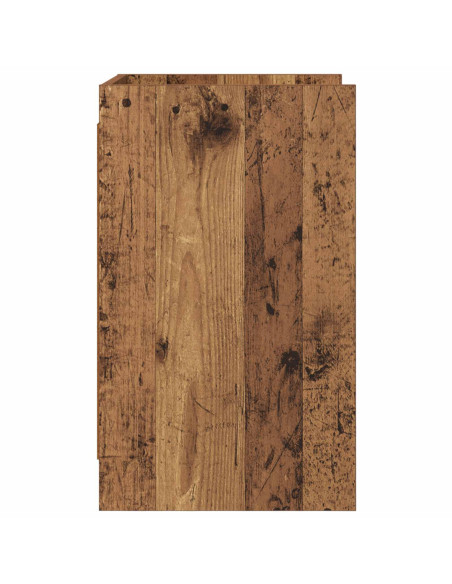 Comodini 2 pcs Legno antico 40 x 36 x 60 cm