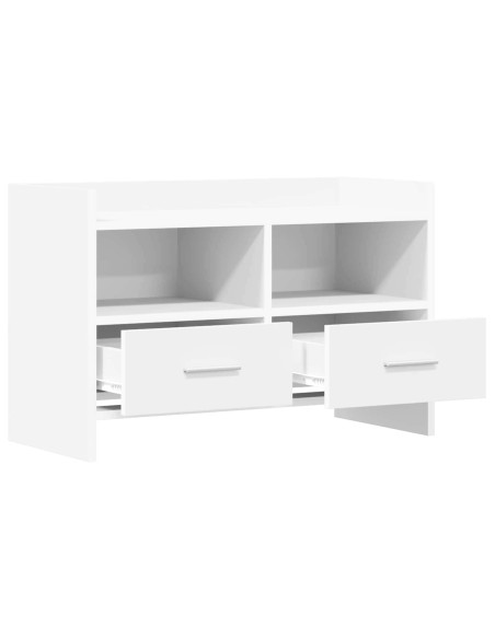 Mobile TV 71,5 x 33 x 47 cm Bianco Legno ingegnerizzato