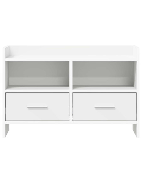 Mobile TV 71,5 x 33 x 47 cm Bianco Legno ingegnerizzato