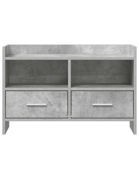 Mobile TV 71,5 x 33 x 47 cm Grigio Cemento Legno ingegnerizzato