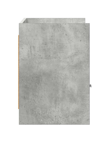 Mobile TV 71,5 x 33 x 47 cm Grigio Cemento Legno ingegnerizzato